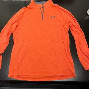 Under Armour Pullover, Large, Orange